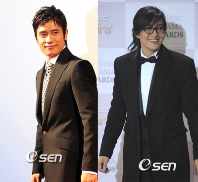 이병헌 VS 배용준, 엇갈린 행보